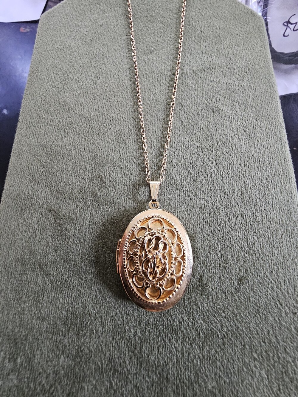Vintage Locket Necklace